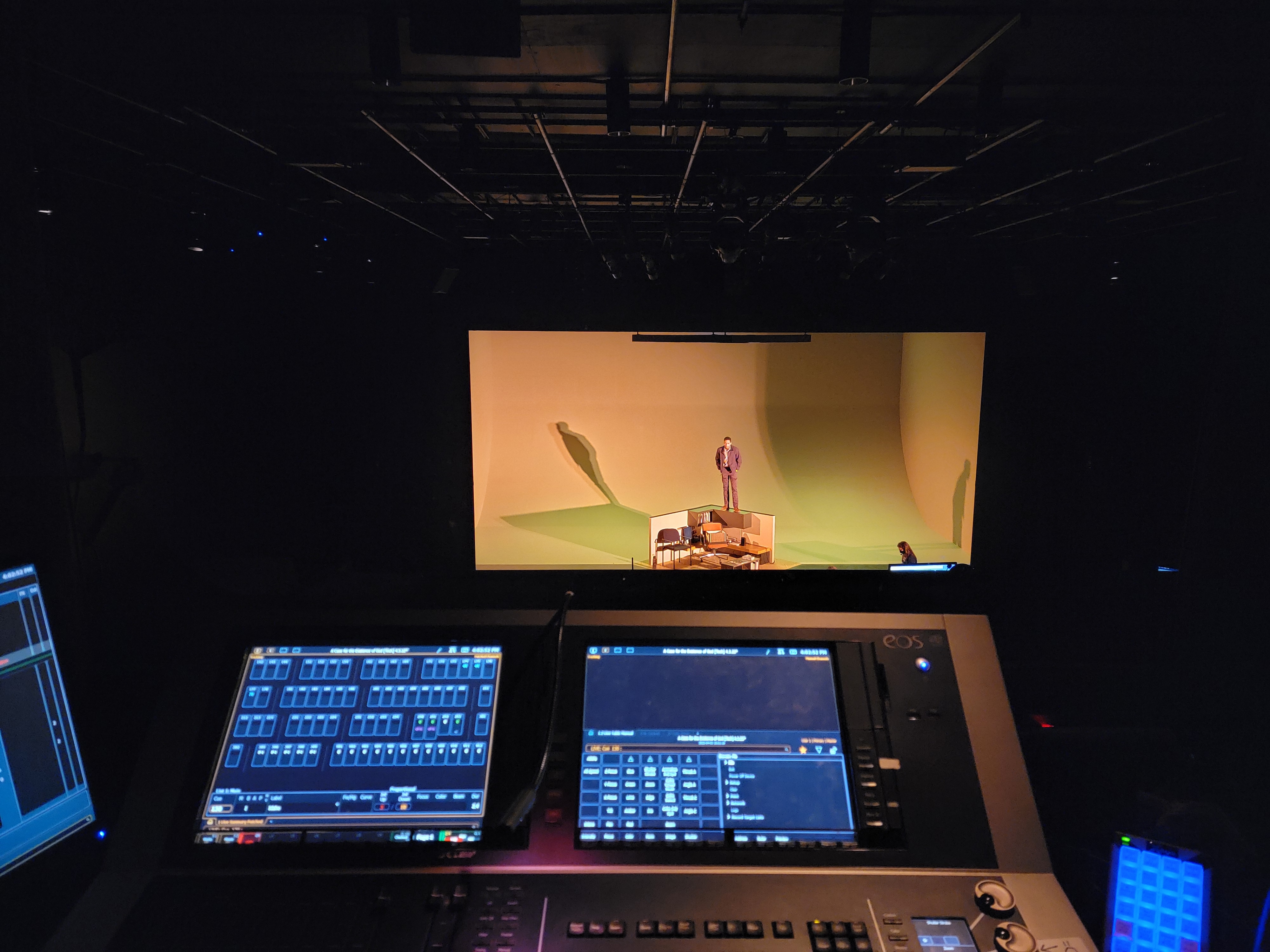 Tech Forever Chapter 33 - Lighting Programmer for <em>A Case for the Existence of God</em>